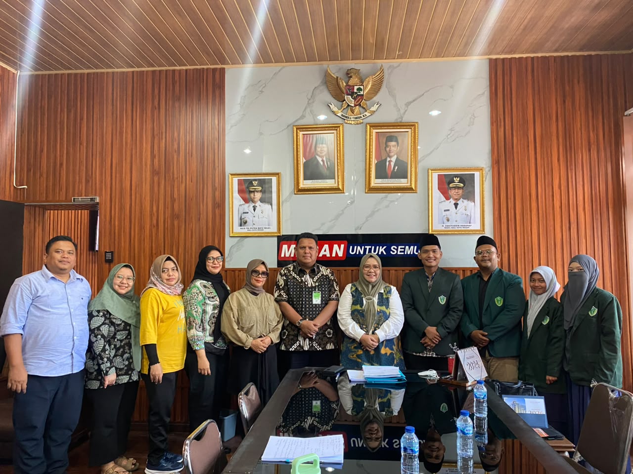 Audiensi bersama Pimpinan Daerah Ikatan Pelajar Al Washliyah Kota Medan